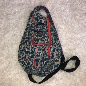 KAVU animal Print Cross Body Purse